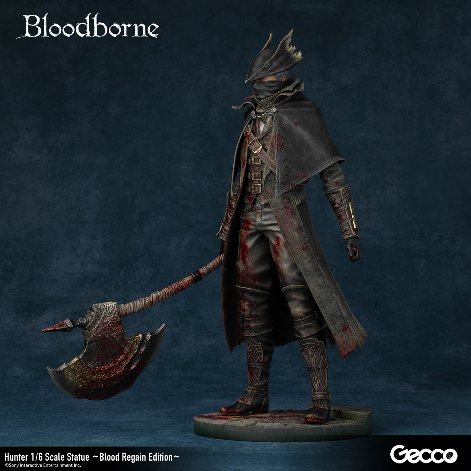 Bloodborne Hunter 1/6 Scale Statue ~Blood Regain Edition~